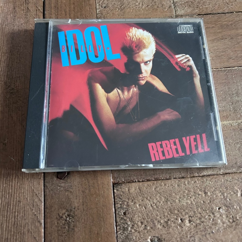 Billy Idol Rebel Yell CD 1983 Chrysalis BMG Direct D101959 Rock New Wave